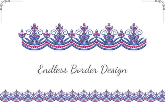 Fantastic Cut Work Border