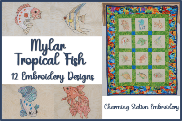 Mylar Tropical Fish