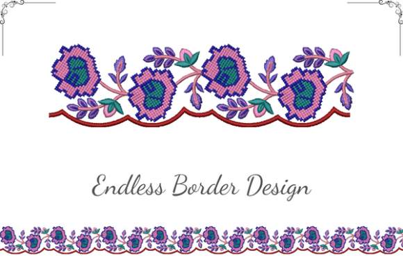 Rose Flower Border Review