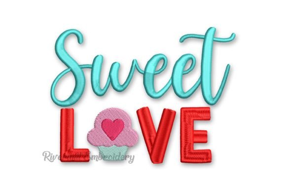 Sweet Love Embroidery Design